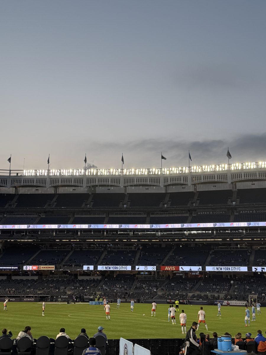 NYCFC game at Yankee Stadium